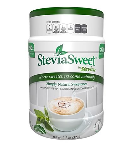 SteviaSweet Pure Stevia Extract, Steviva (37g) - Click Image to Close