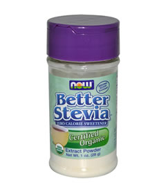 Organic Stevia Powder, Now Foods (28g)