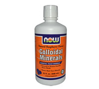 Raspberry, Coll. Minerals, Now Foods (946ml)